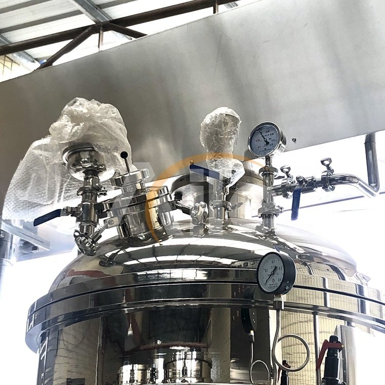 Automatic Vacuum Homogenizer Machine Vacuum Cream Cosmetic Mixer Cream Gel Lotion Making Machine