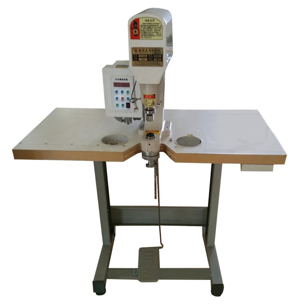 High quality automatic eyelet machine grommet punching press machine for bags garment curtain factory