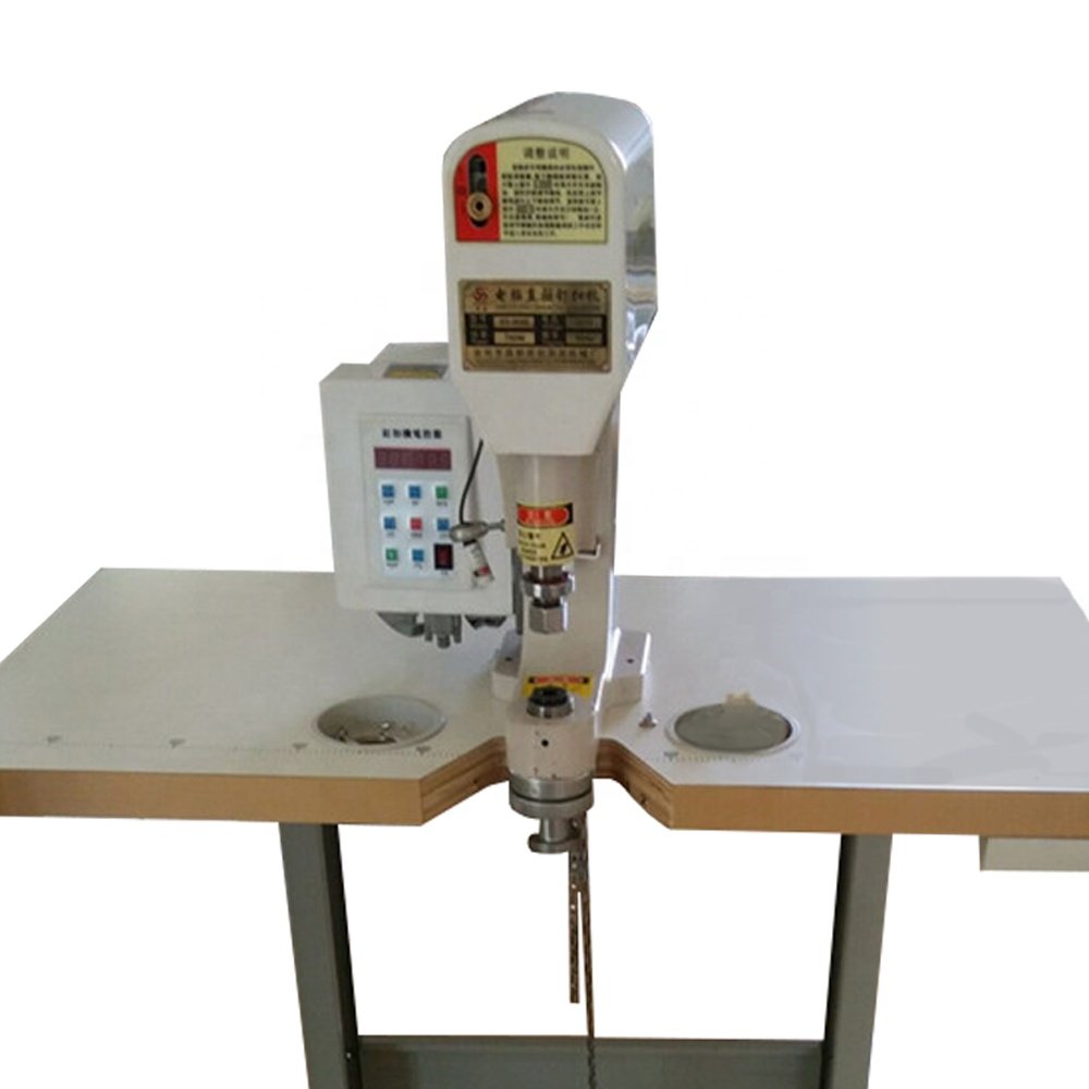 High quality automatic eyelet machine grommet punching press machine for bags garment curtain factory