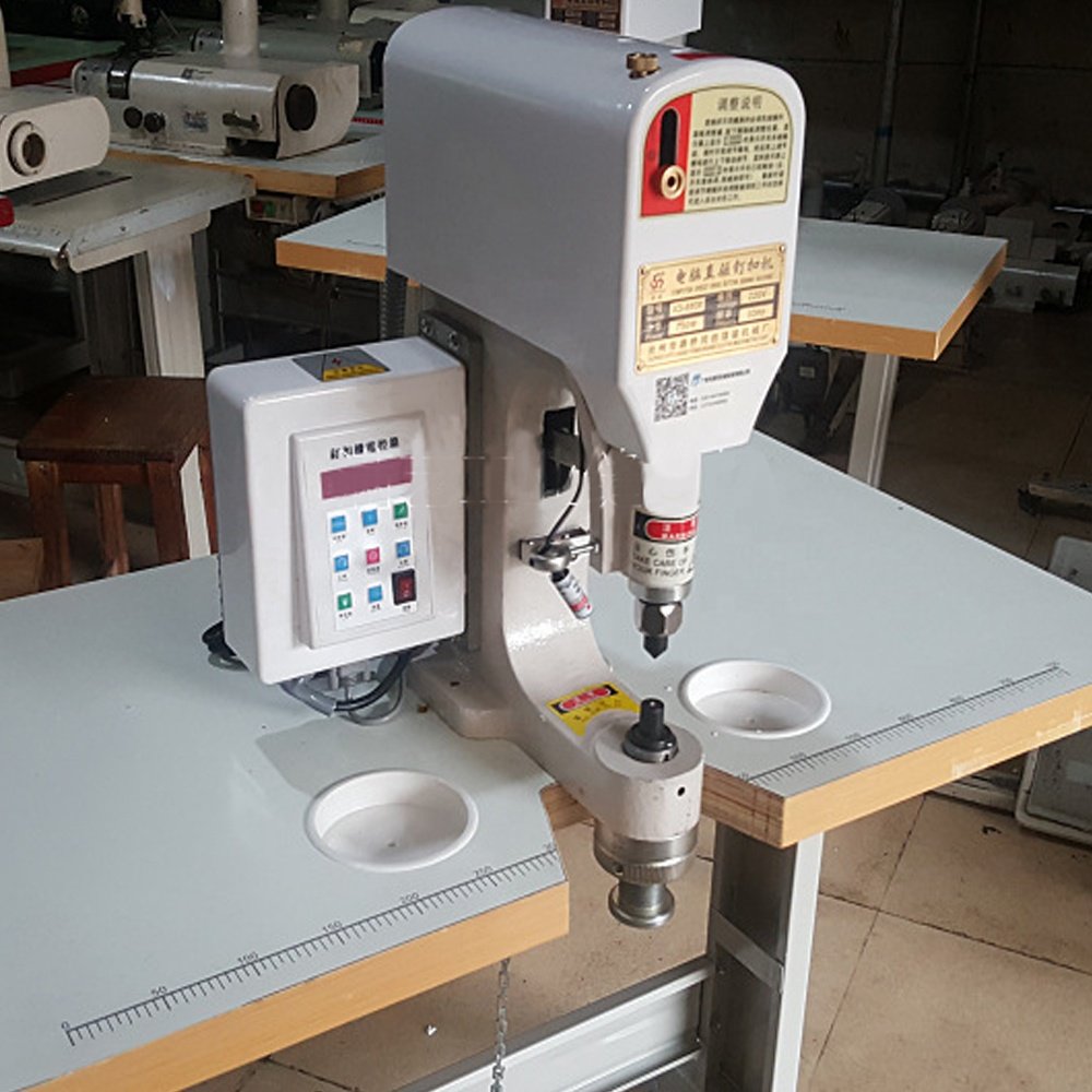 High quality automatic eyelet machine grommet punching press machine for bags garment curtain factory