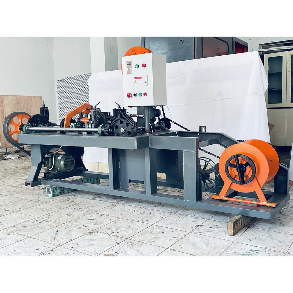 60 kg/h Automatic Twisted Barbed Wire Mesh Making Machine/maquina para hacer alambre de pua