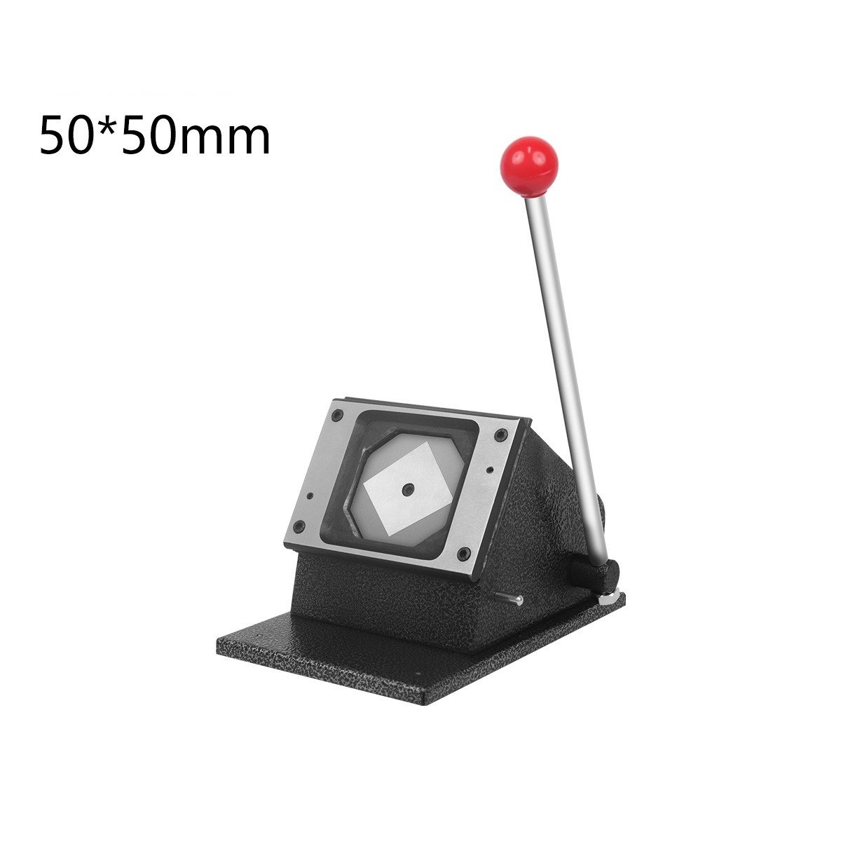 80X53mm magnet making machine 50*50 square-fridge-magnet-making-machine hand press 63.5X63.5mm magnetic machine photo