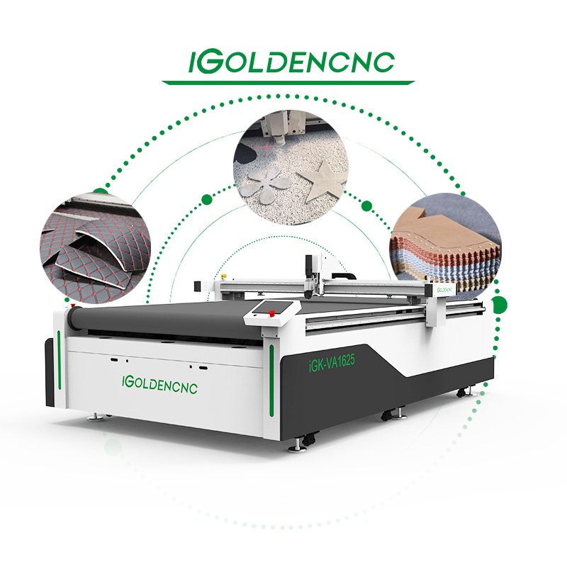 digital cutting plotter tool car interior carbon fiber leather shoes PU foam leather cutting machine