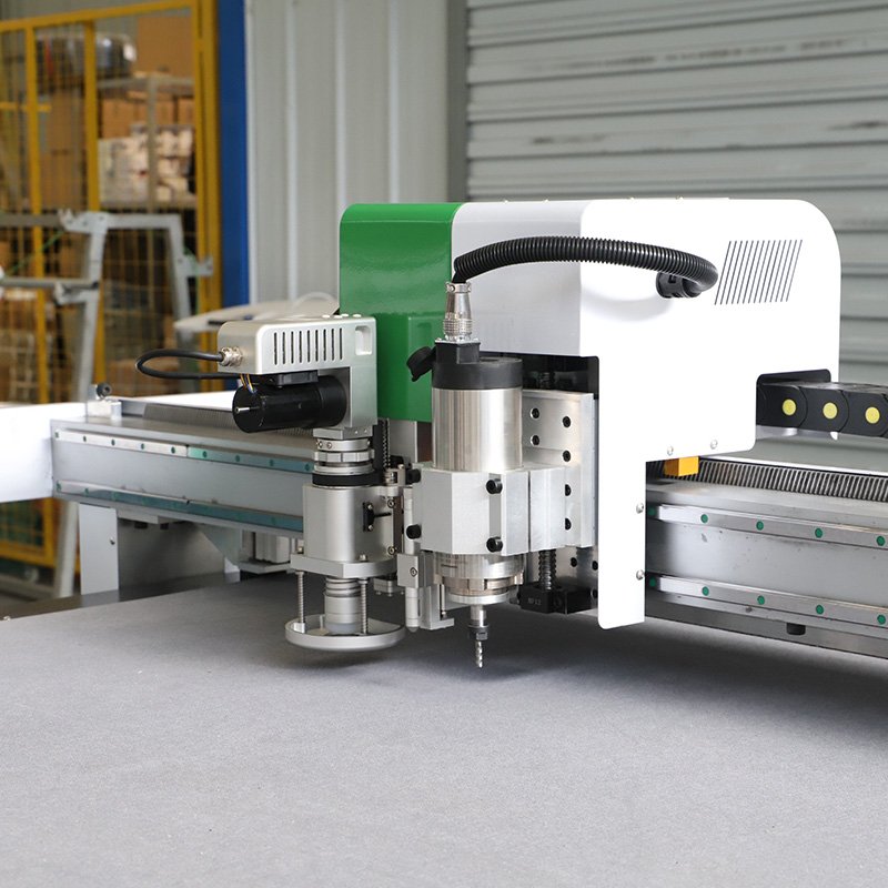 digital cutting plotter tool car interior carbon fiber leather shoes PU foam leather cutting machine