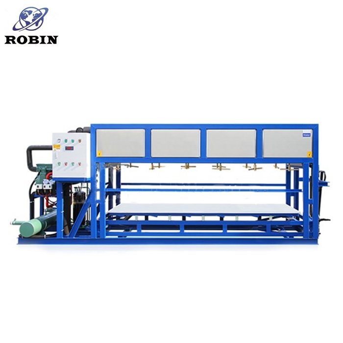 ROBIN best quality direct cooling brick ice machine factory price bitzer compressor