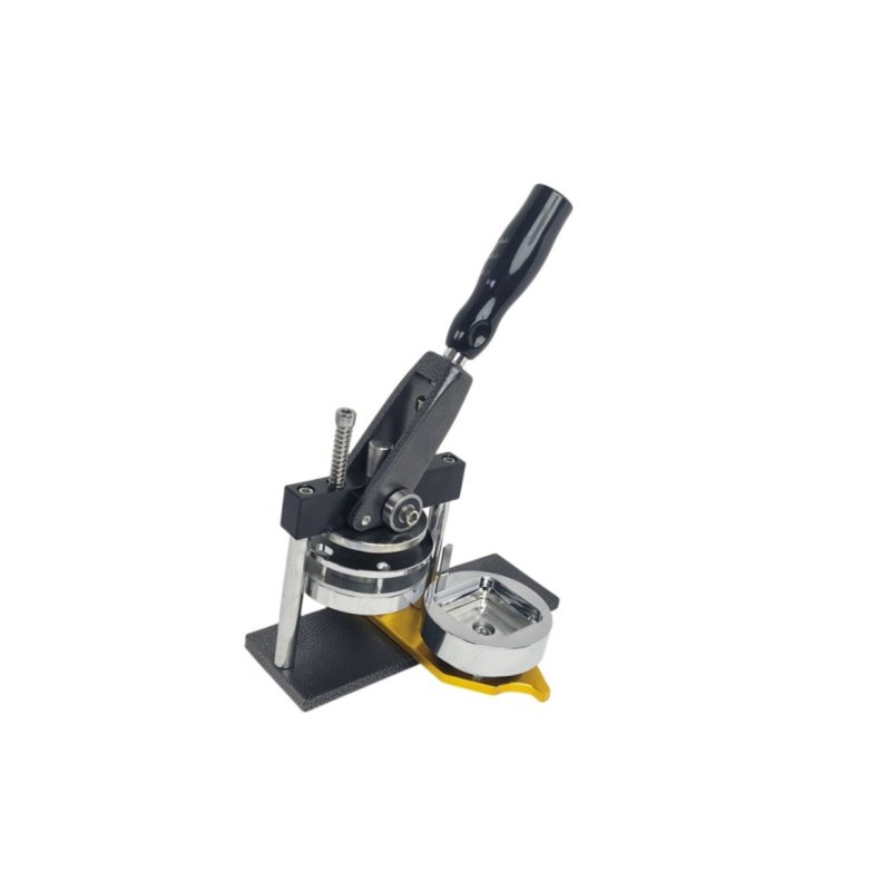 Semi-Automatic Photo Magnet Making Machine 35mm 50mm Manual Square Pin Badge Maker Button Badge Machine