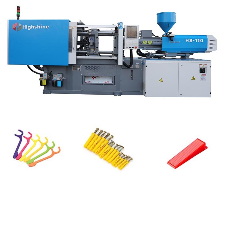 Plastic Button Manufacturing Machine 110ton Plastic Polyester Button Highshine Injection Molding Machine