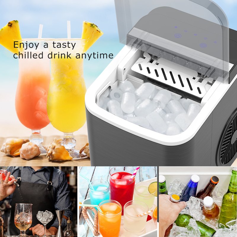Portable Small Countertop Ice Maker Machine Portable Mini Ice Ball Maker Home
