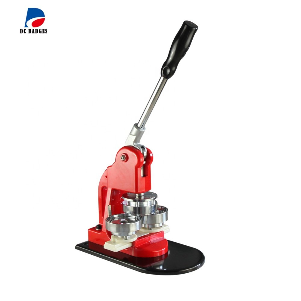 2020 New Cheap Wholesale Pin Badge making Machine Button Maker with Metal Base