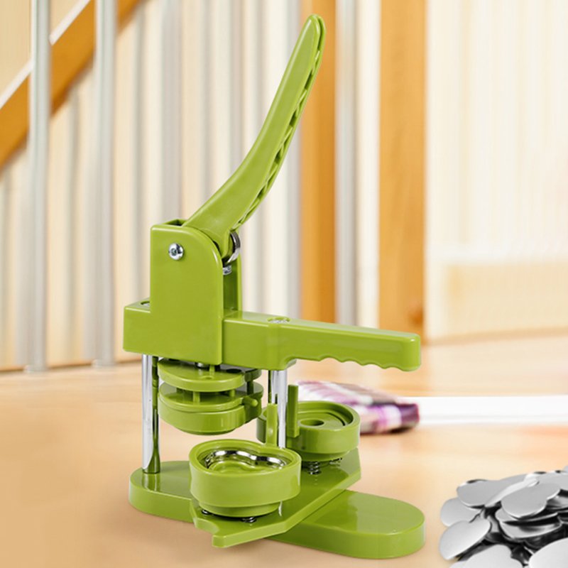 hot sale semi-automatic pneumatic button maker/manual photo magnet machine fridge magnet making machine