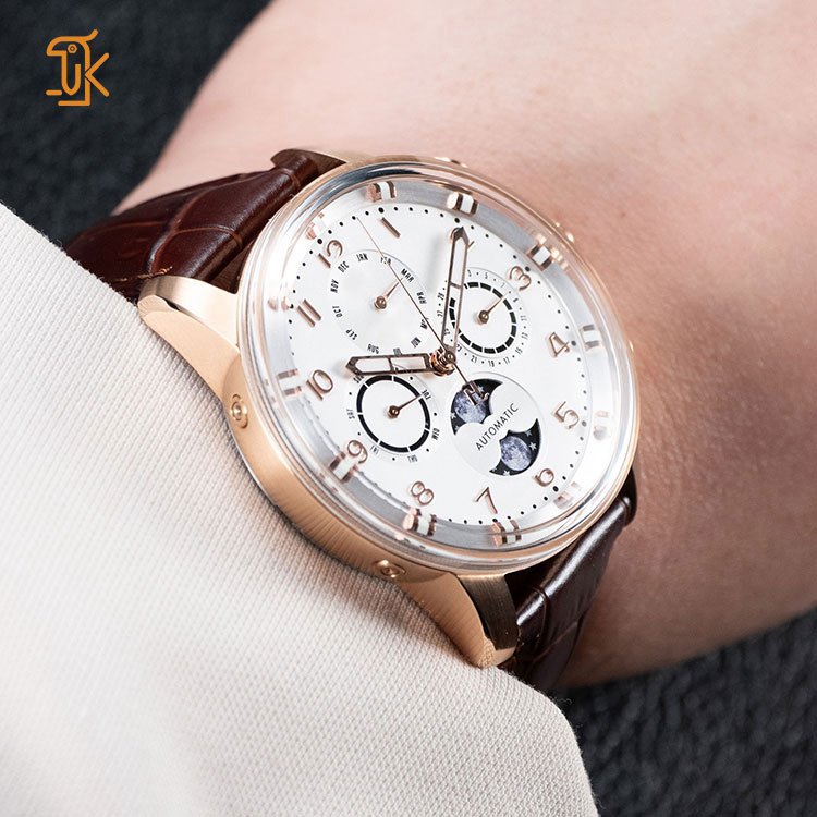 Custom Relojes Pulsera Luxury Brand Movement Waterproof Drees Erkek Kol Saati Automatic Mechanical Wrist Montres Watches For Men