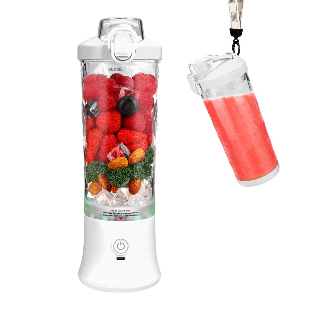 Special Price electric hand mini portable blender food processor 600ml plastic portable usb citrus juicer cup