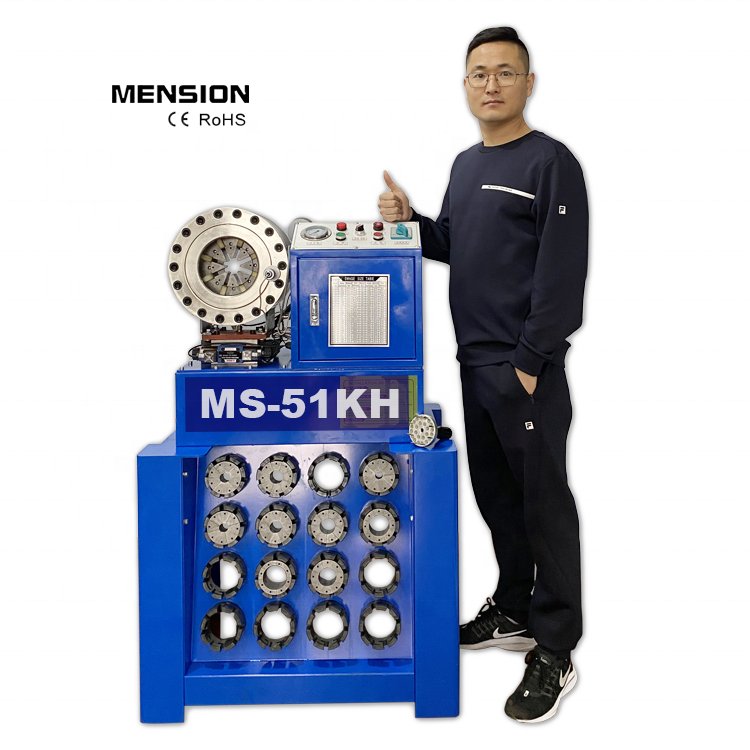 High Performance For Sale To Press Flexible Pressure Oil Hose Environmental Friendly Hydraulic Hose Crimping Machine 2 Inch