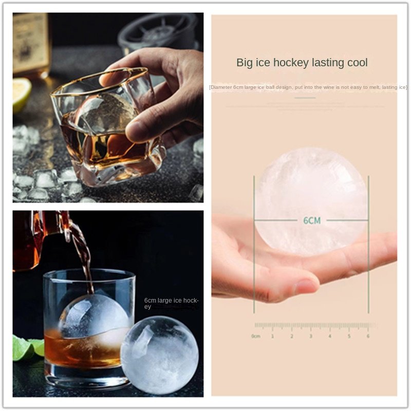 Classic style Japan and South Korea, bars, household use 35 minute 2PCS automatic cleaning ball ice maker