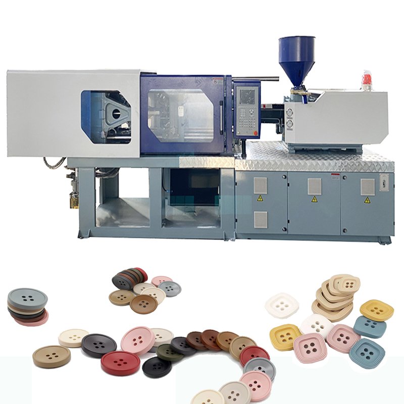 PP PE material making injection molding button making machines