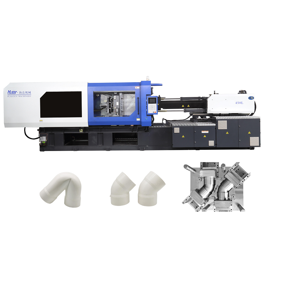 Haida Machine for making plastic crate holder IML in mold label machine injection plastique 450ton Injection Moulding Machine