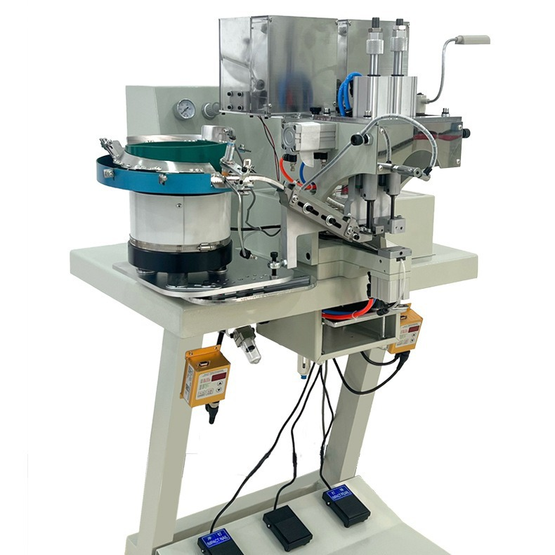Fully Automatic Beading Machine Double Head Multifunctional Button Sewing Machine Sewing Pearl Plastic Button With Computer