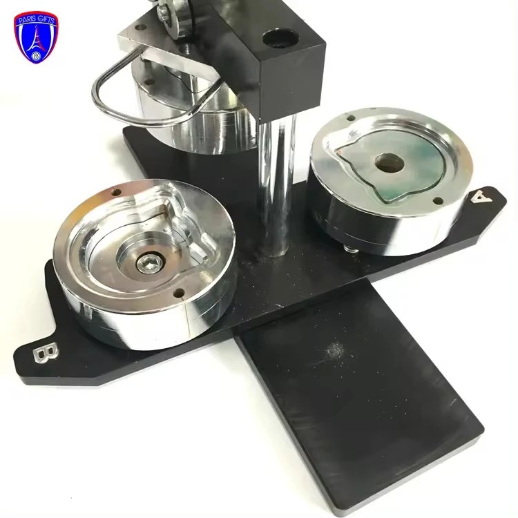 New button opener keychains fridge magnet button badge making machine