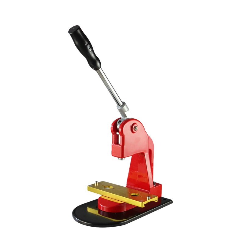 Button Maker Machine Pin Badge press machine with pin back button material 500set and plastic paper cutter