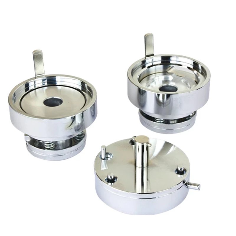 Button Maker Machine Pin Badge press machine with pin back button material 500set and plastic paper cutter