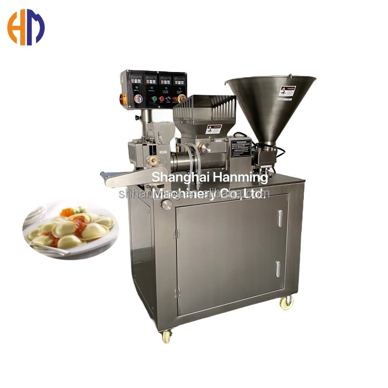 Factory direct supply 6000pcs/hr capacity automatic samosa pelmeni 2 in 1 dumpling maker machine