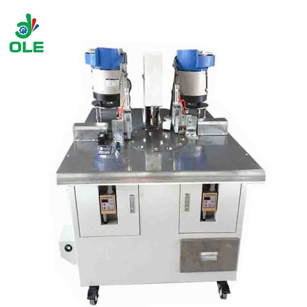 Full Automatic Fabric Covered Button Making Machine Hat Button Cover Press Machine