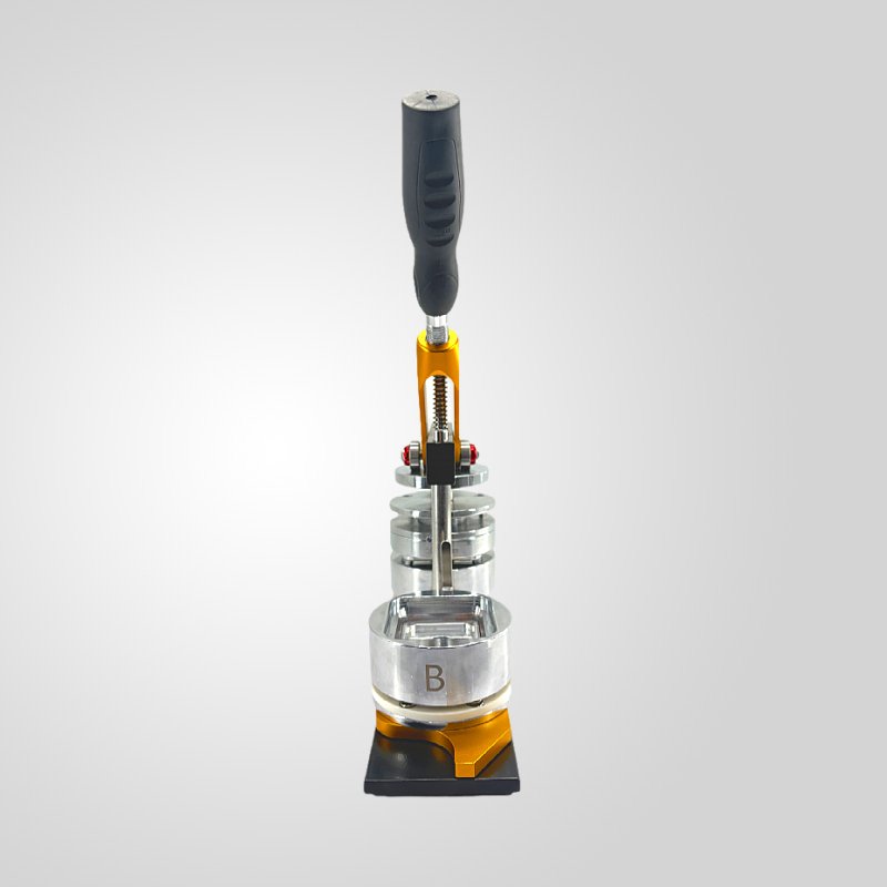 factory wholesale Rotary Badge Making Machine Interchangeable Molds button making machine