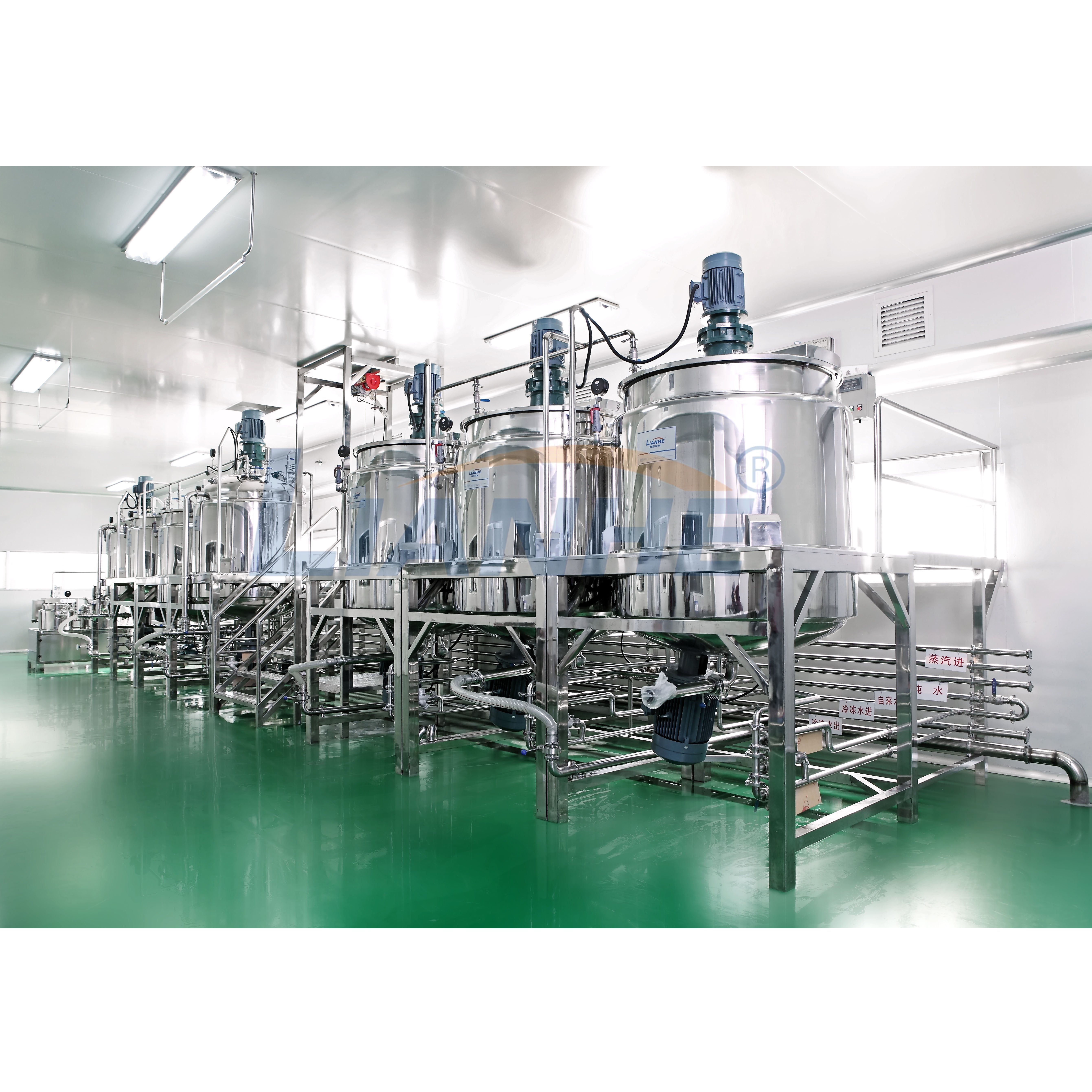 Best Sell Soap Shampoo Liquid Organic Fertilizer Making Machine Detergent Mixer with High Shear Homogenizer