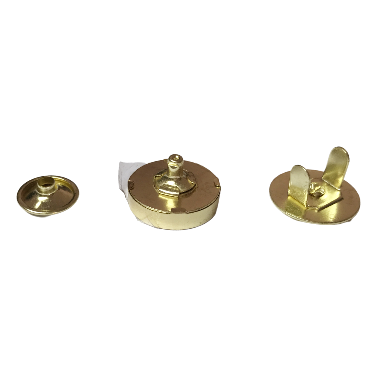 18mm Iron golden Magnetic button for handbag Full-lid Barrel Plating Metal snaps for purse and clothes