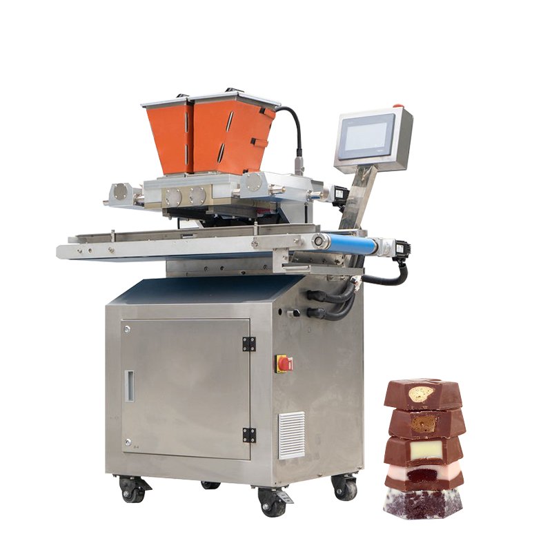 Industrial two color chocolate bar making Machine production line