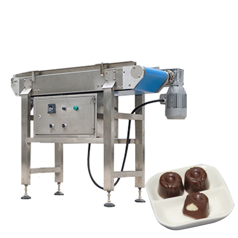 Industrial two color chocolate bar making Machine production line