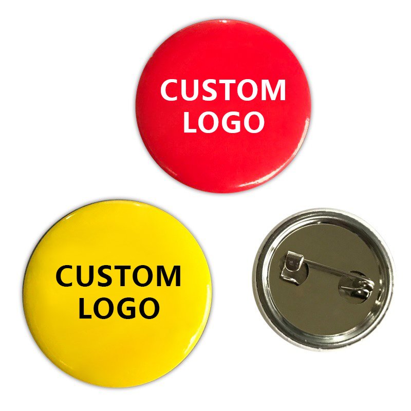 Button-Badge-With-Magnet Plain Pin Boton Iman 56 Mm Material Making Machine 25Mm 3" Round Badge Button Magnetic