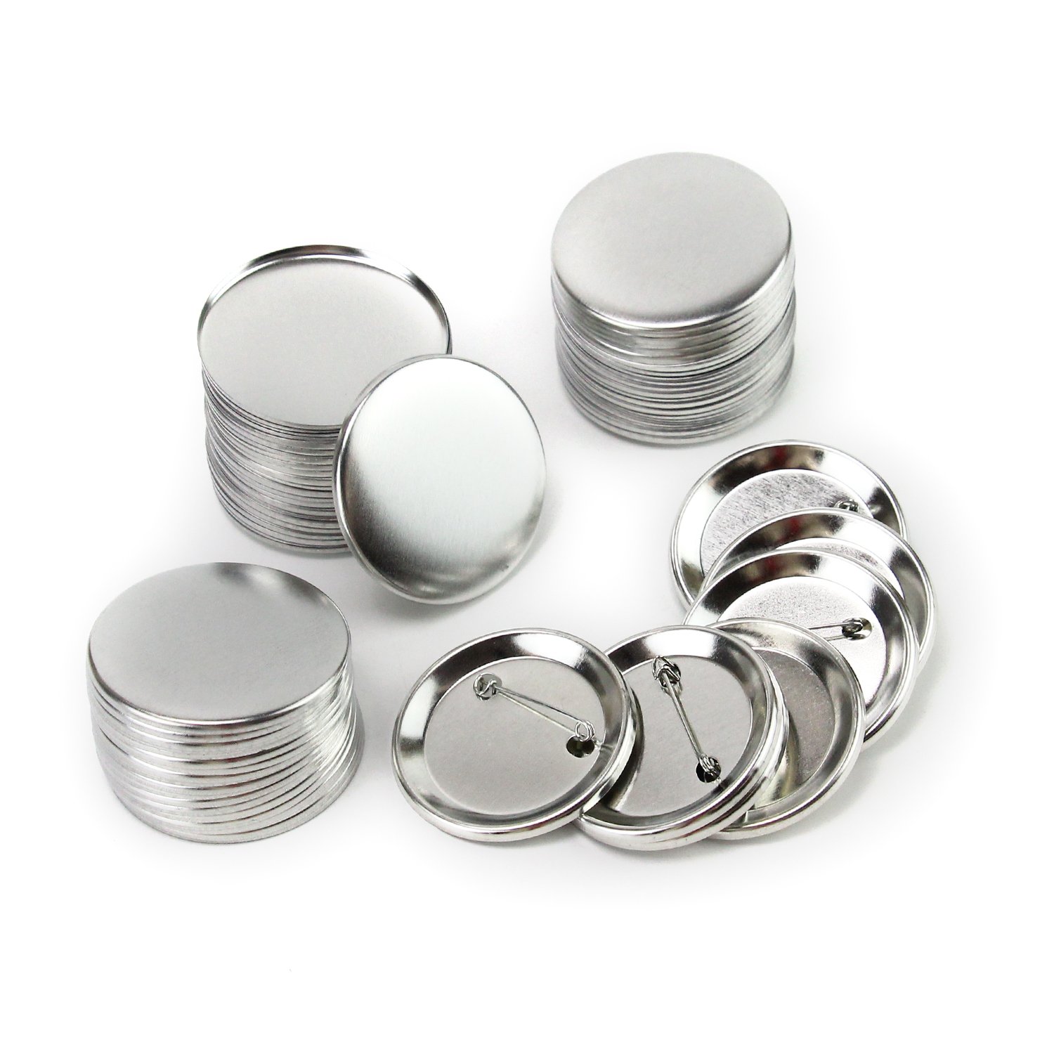 Button-Badge-With-Magnet Plain Pin Boton Iman 56 Mm Material Making Machine 25Mm 3" Round Badge Button Magnetic