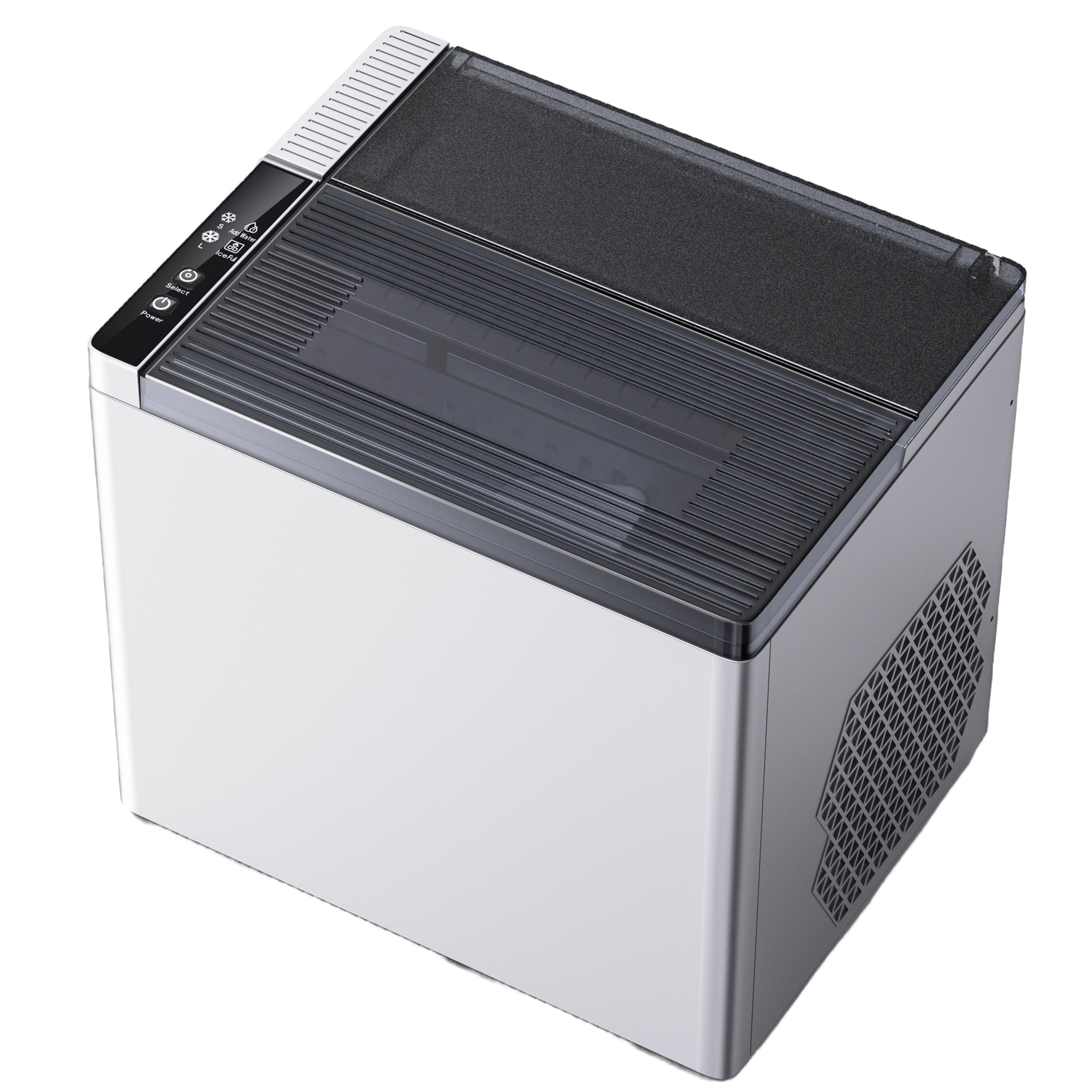 2024 New Product Best Seller Customization Tap Water Or Bottled Water 7.3 Kg High Productivity Electric Ice Maker