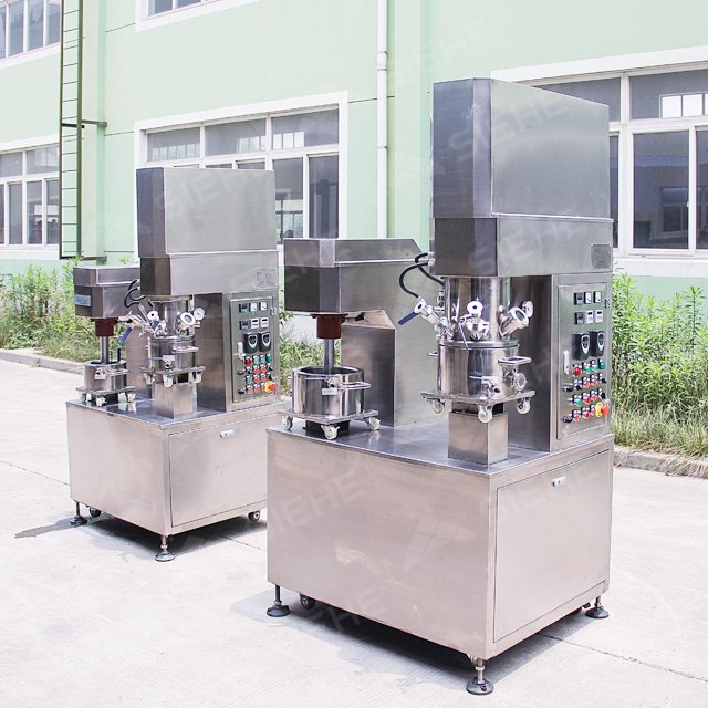 SIEHE 2L Double Planetary Dispersion Mixer Adhesive Mixer Silicone Sealant Making Machine