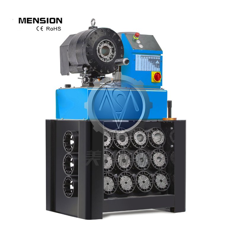 distributor wanted world wide famous brand hydraulic hose crimping machine manual automatic for 1/8'' to 2'' excavator hose make