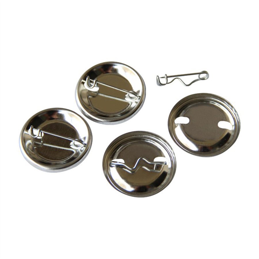 Button Making Supplies Metal Pin Badge Kit For Button Maker Machine 58 mm 2.28 inch Round Badge Blank Button Pins
