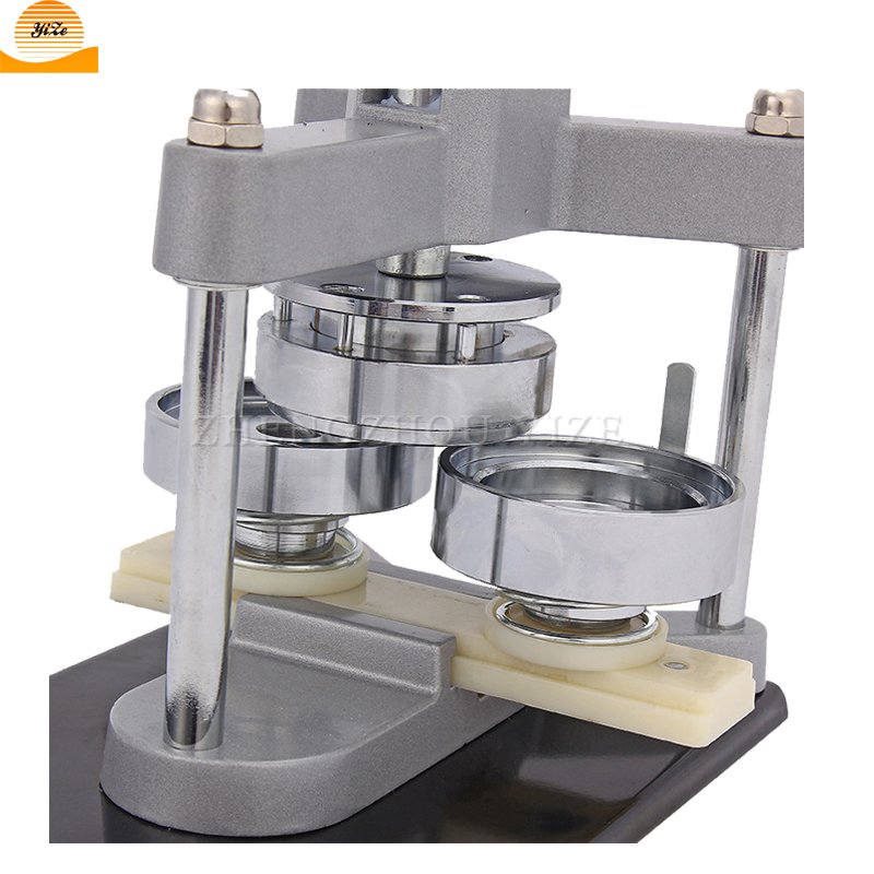 Plastic snap button manufacturer machine school button badge making machine