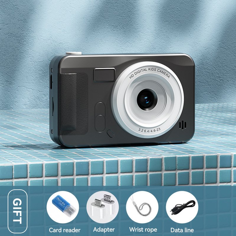 Best-selling children's digital camera CCD card machine 2.4-inch high-definition dual-camera portable children's digital camera