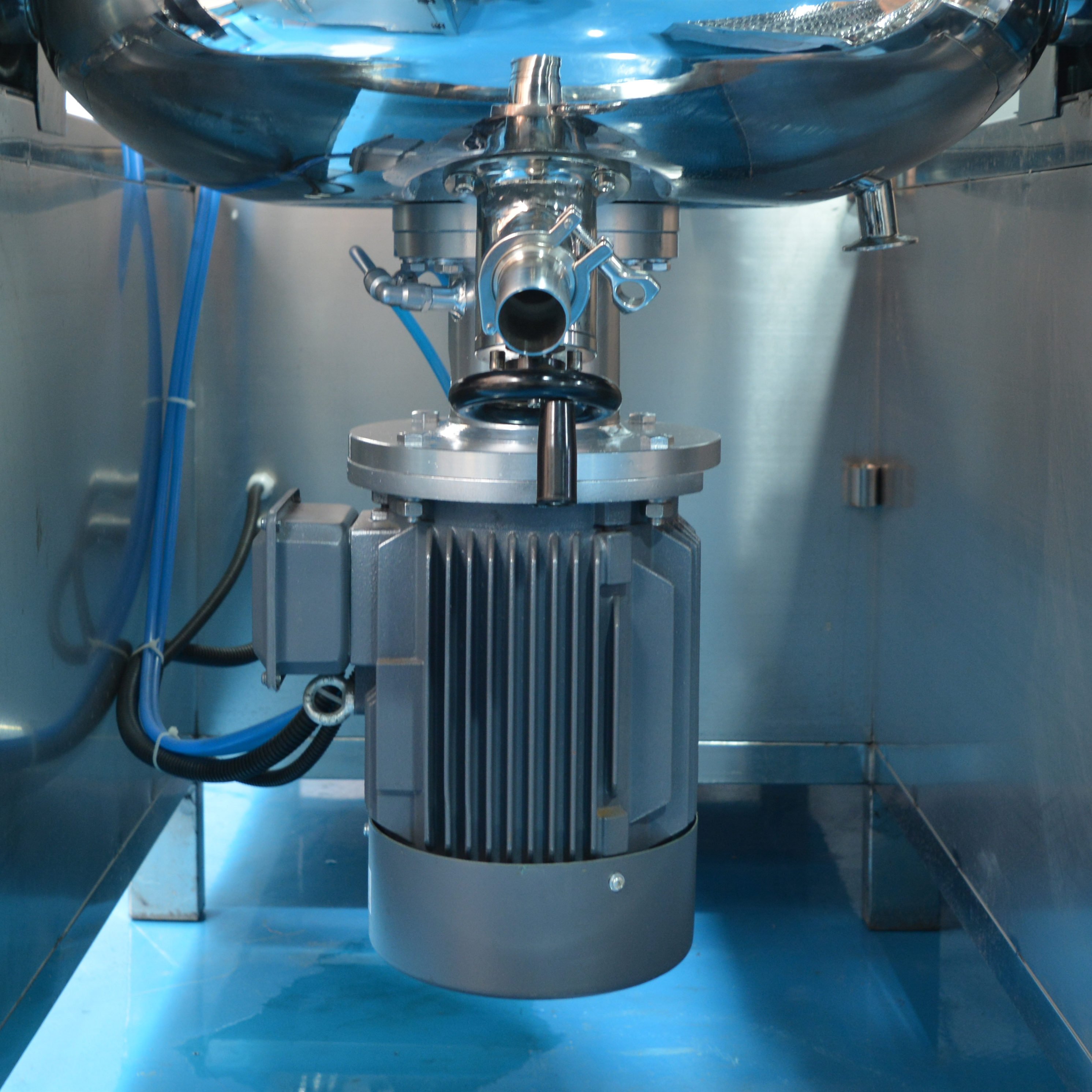 Top Quality Vacuum Emulsifying Hair Removal Wax Mixing Equipment for Cosmetic Hair Color Cream Shaving Gel Emulsifier Machine