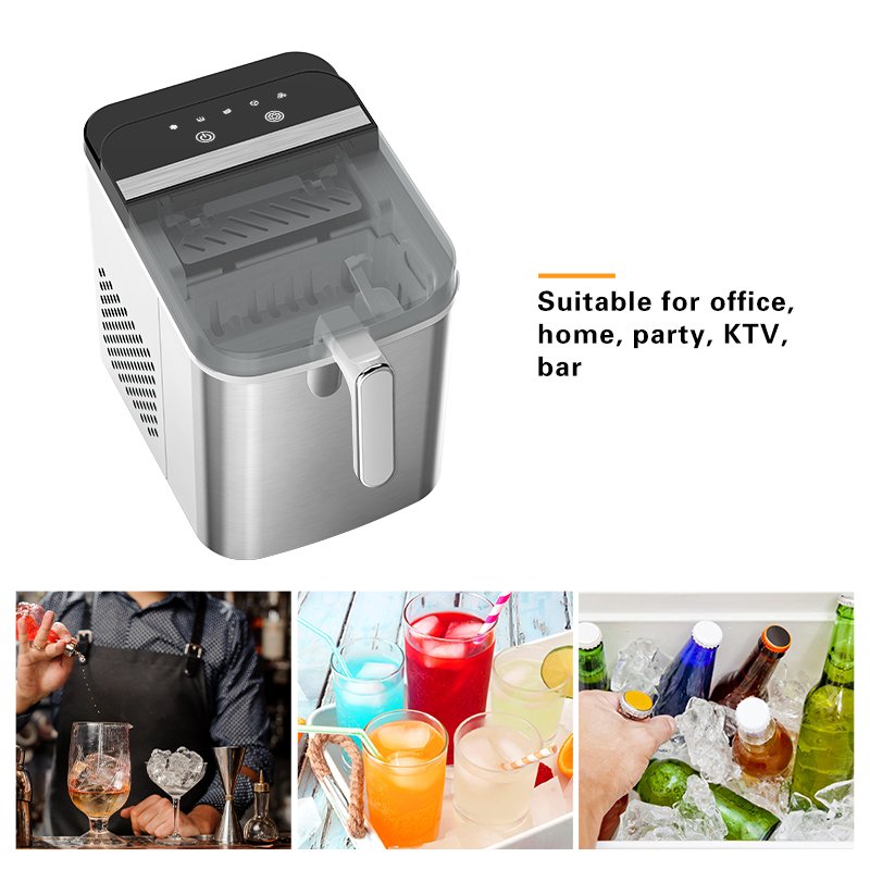 2025 NEW Ice Maker Ice Making Machine for Home Use with Factory Price Portable Countertop Ice Maker Machine