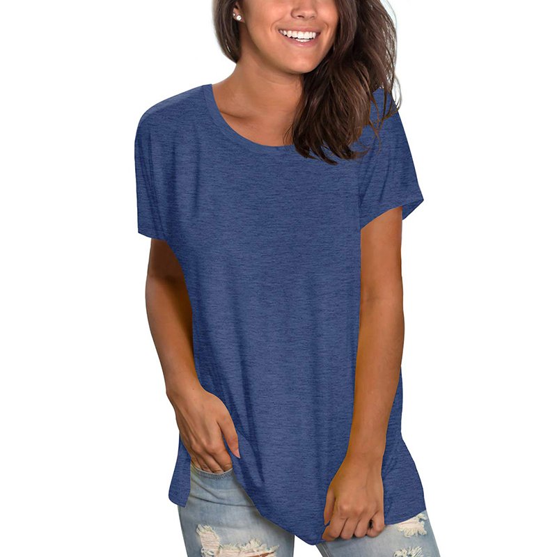 Custom Womens Sustainable Bamboo Loose Fit Sleepshirt V Neck Nightgown Batwing Nightshirt Oversized Sleepwear Shirt