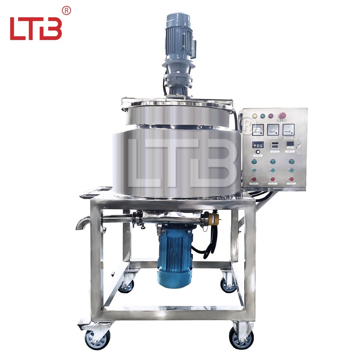 2024 Detergent Mixing Machine Liquid Shampoo Homogenizer Mixer Liquid Soap facial Soap Hand Wash Cosmetic Making Machine