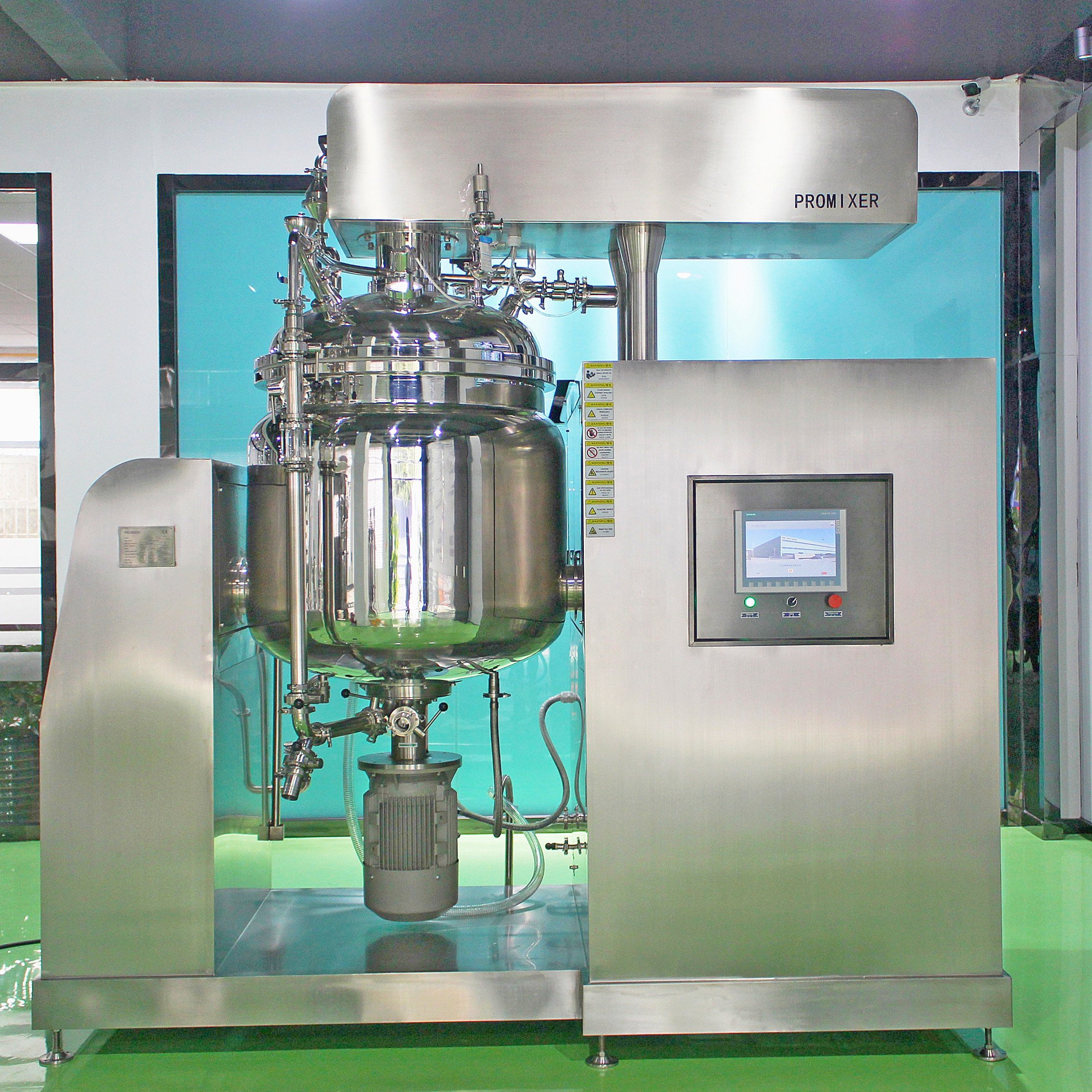 High quality liquid soap making machine vacuum emulsifying mixer cosmetics cream making machine homogenizer mixer