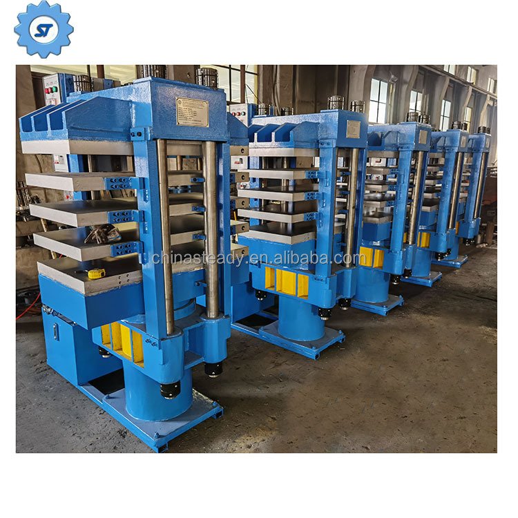 Best Selling Rubber Product Making Machinery for Tile Slipper and Shoe Production Line with Hydraulic Heat Press