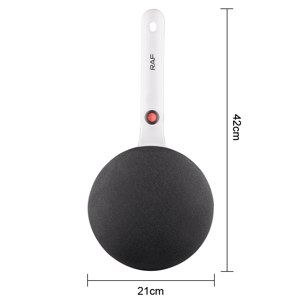 RAF Household Convenient Smart Control Non-stick Coating Oil-less Homemade Maifanstone Electric Crepe maker