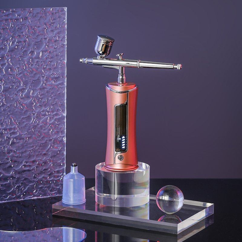 Custom New Makeup Airbrush Machine Spray Gun Facial Airbrush Set Nail Airbrush For Make Up Nail Art Paint