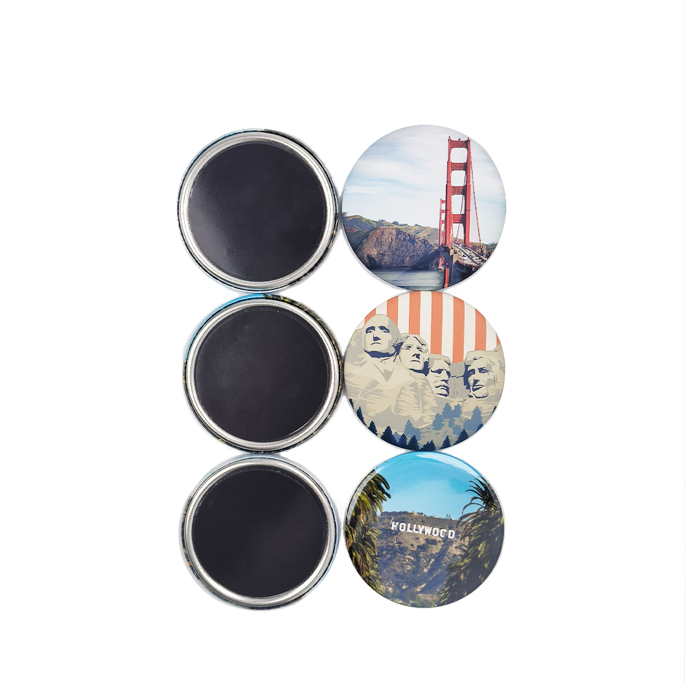 58mm 2.28in Round Magnet Making Machine Kit Including Machine Cutter and 100sets Magnet Materials for Home Decoration