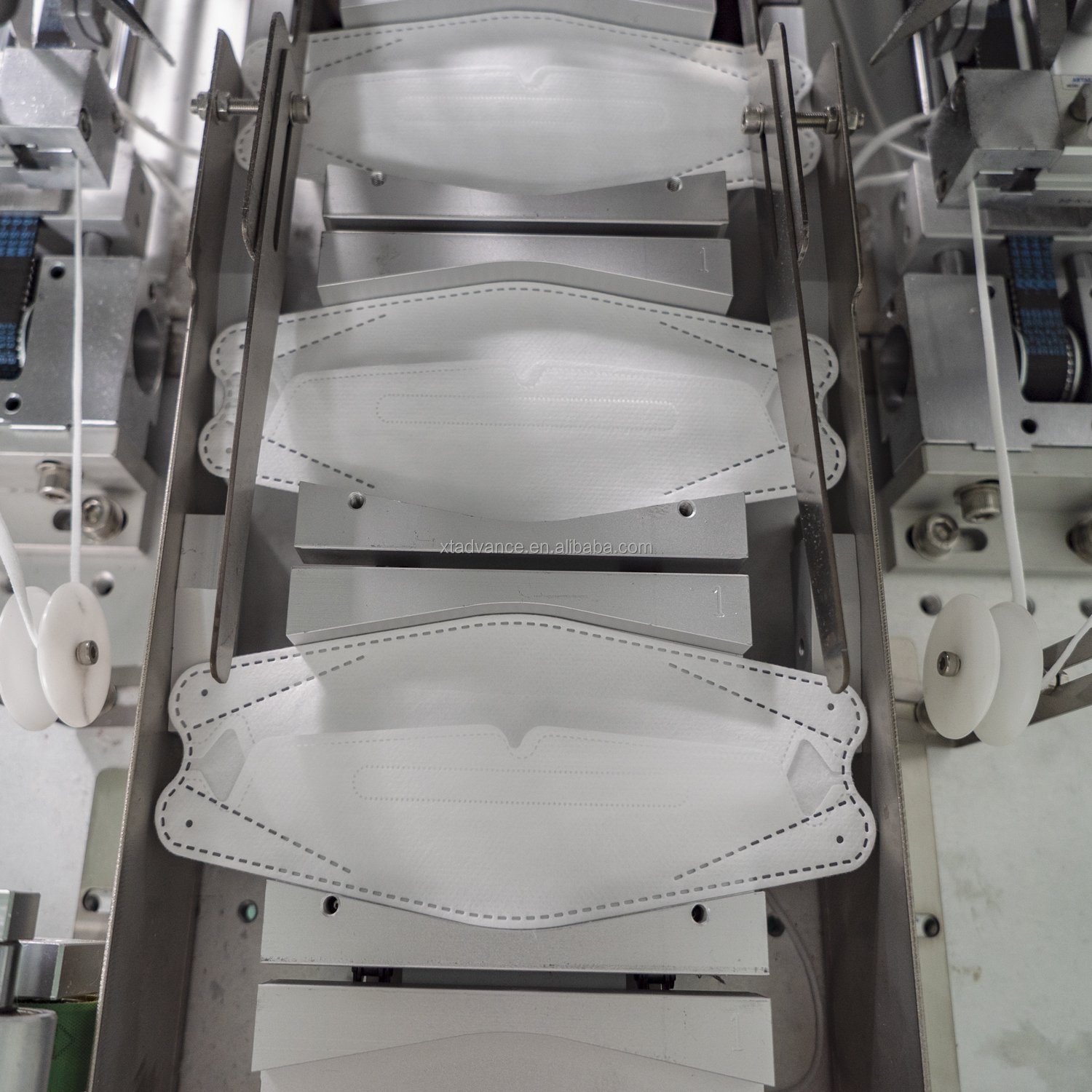 KF94 fish type fully automatic electrical high speed KF94 fish type face mask making machine