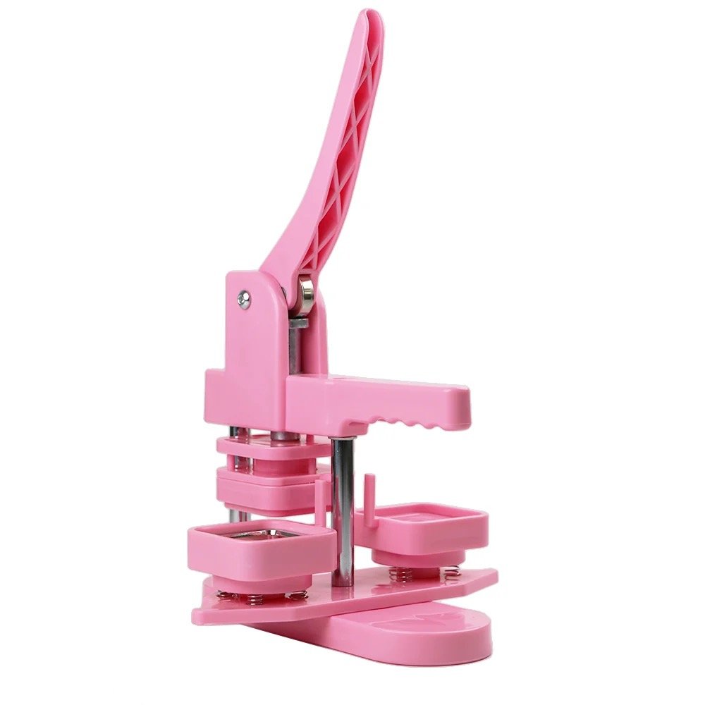 Square badge making machine customized name logo 50x50 button badge making machine